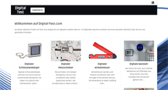 Desktop Screenshot of digital-test.com